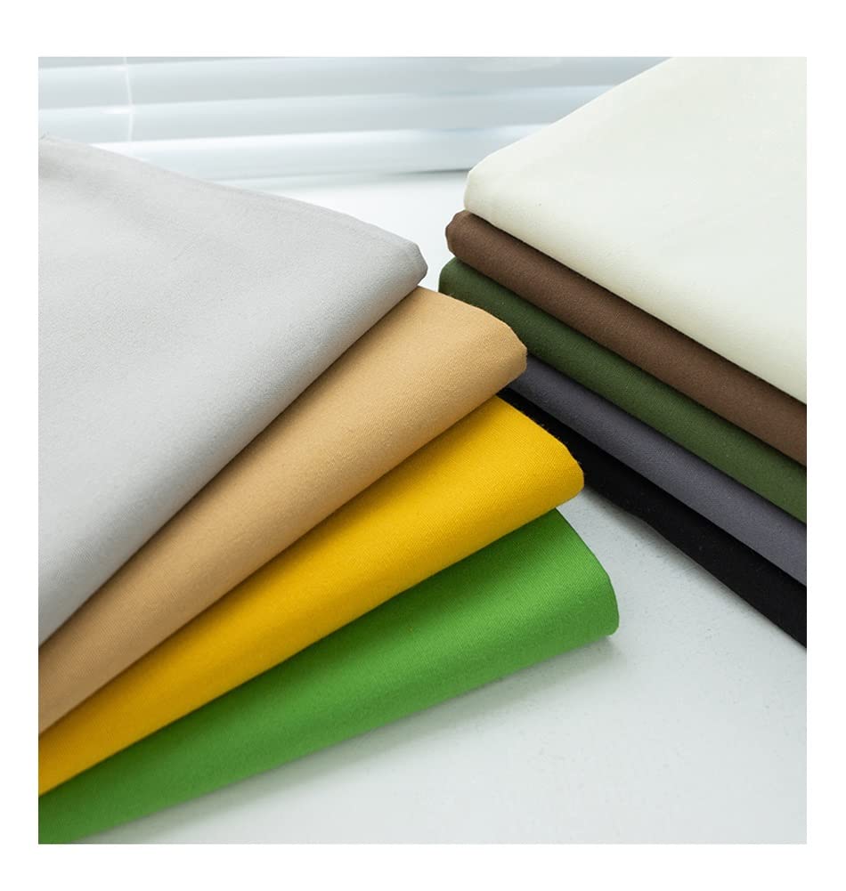 Tela de Lino Tela de Lino de algodón Natural Pure 100% Tela de Lino Tela de Lino de Color sólido Liso para manteles de Costura y Prendas artesanales (Color : White, Size : 1.5x2m)