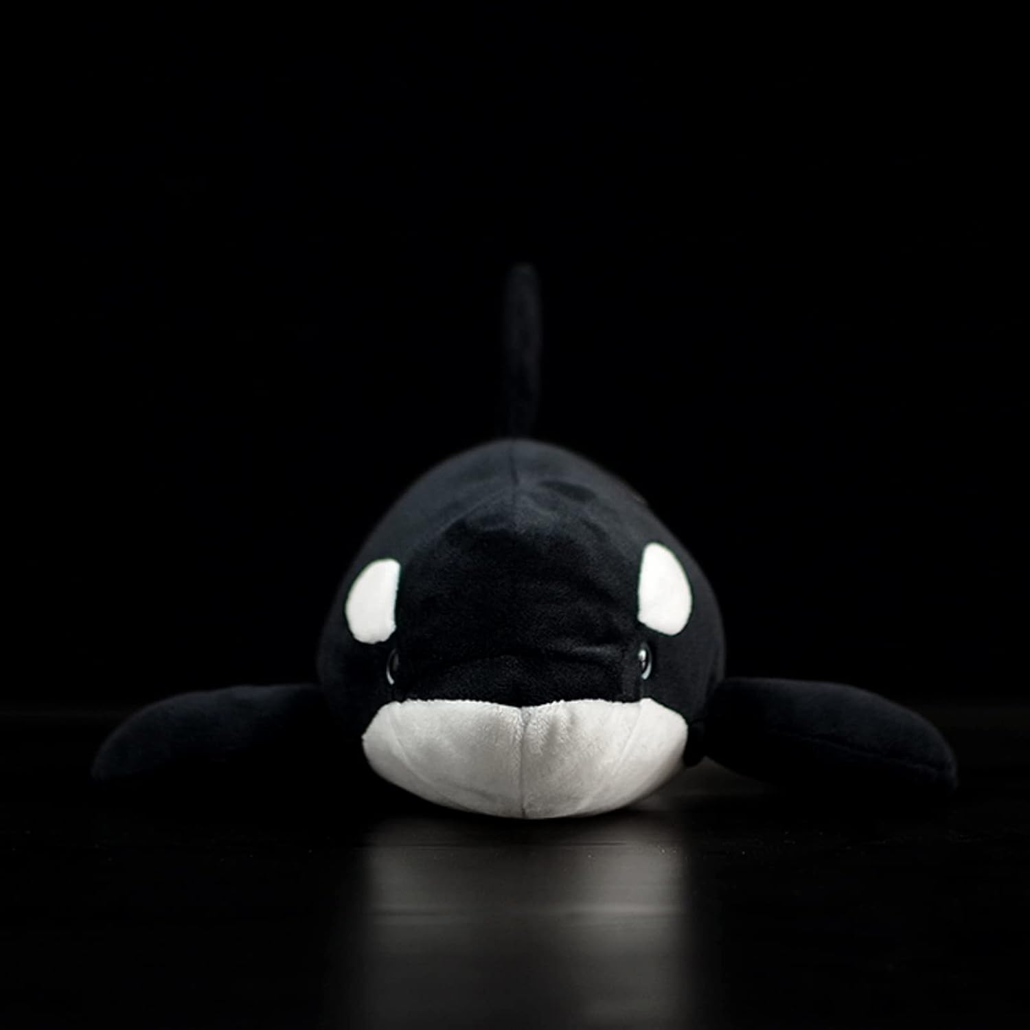 lilizzhoumax Simulation Orca Plush-Blck Realistic Stuffed Animal, Soft Plush Stuffed Animal, 15.7 Inch Realistic Toy, Stuffed PP Cotton, Gifts for Boys and Girls, Home Decor…