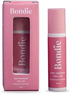 KNH MART Bondie Liquid Body Adhesive for Clothes Fashion Tape Alternative for Low-cut Styles, Strapless Dresses and Work B... Price In India