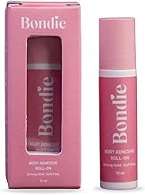 Bondie Liquid Body Adhesive for Clothes Fashion Tape Alternative for Low-cut Styles, Strapless Dresses and Work Blouses-Clothing Glue That Holds All Day Sweat and Dance Proof-10ml