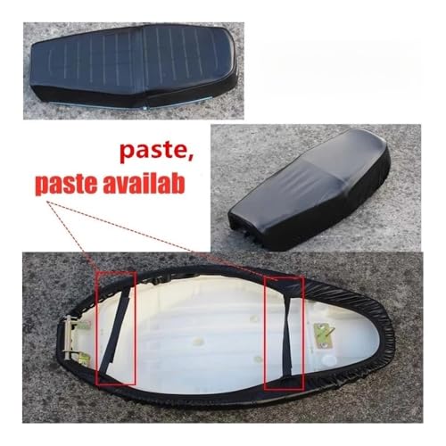 Funda para asiento motocicleta y scooter impermeable universal 5