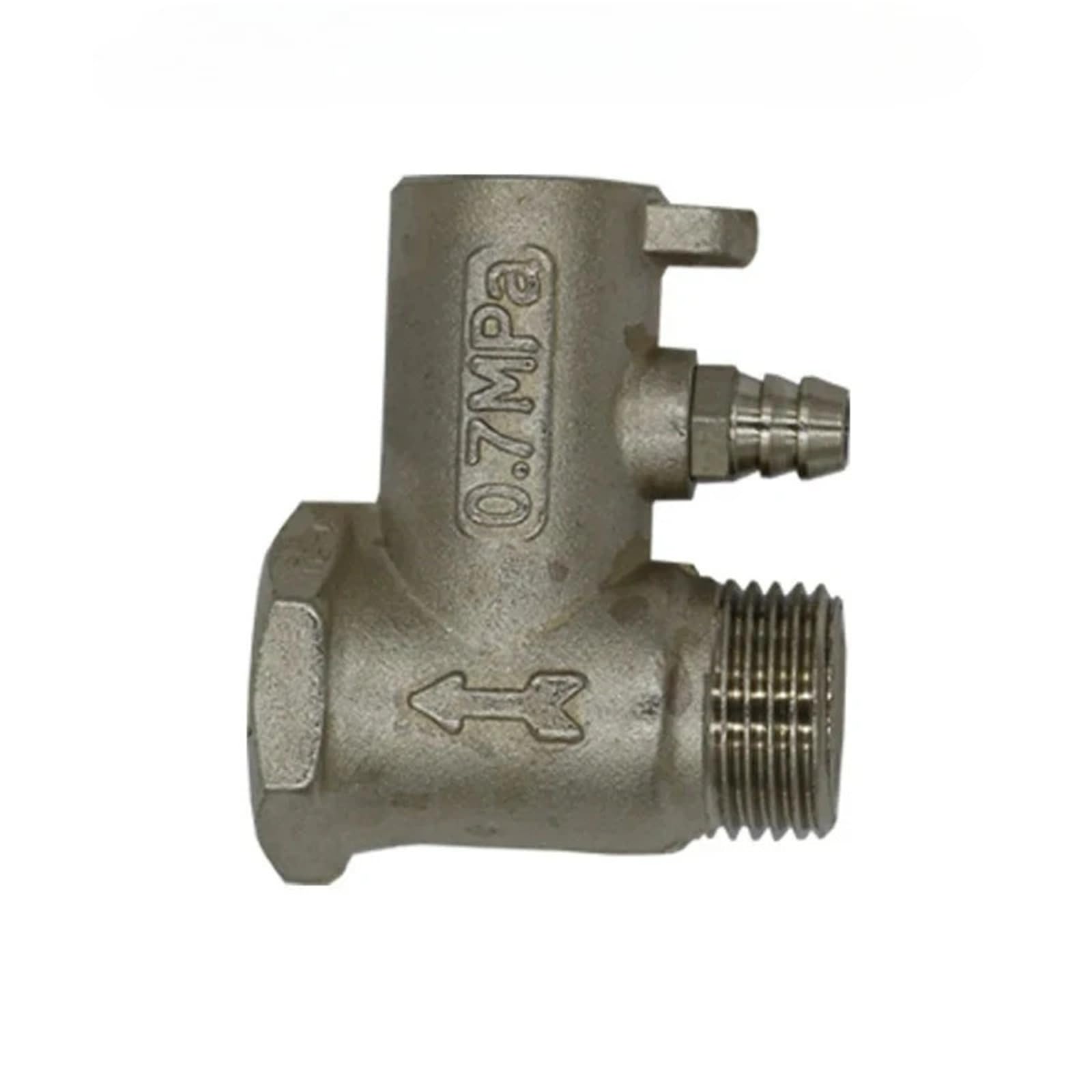 Iddcmwnb One Color Stainless Steel Commercial Water Boiler 0.7Mpa Pressure Relief Drain Valve, Check Exhaust Reducing