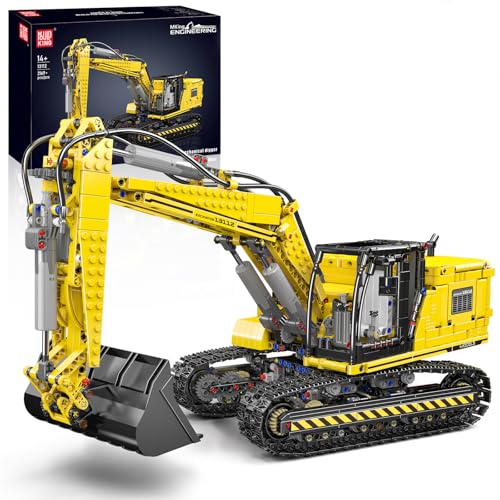 Mould King Technik Bagger, APP Ferngesteuert Motorisierter Raupenbagger...