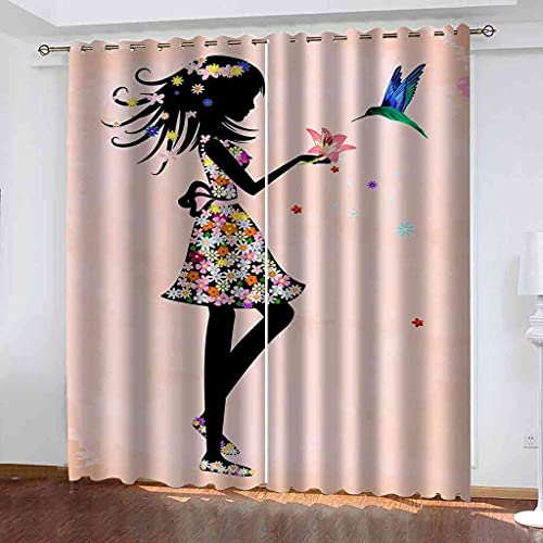 Rideau occultant rose pour décorer la chambre de votre fille et tamiser la cuisine - 2
