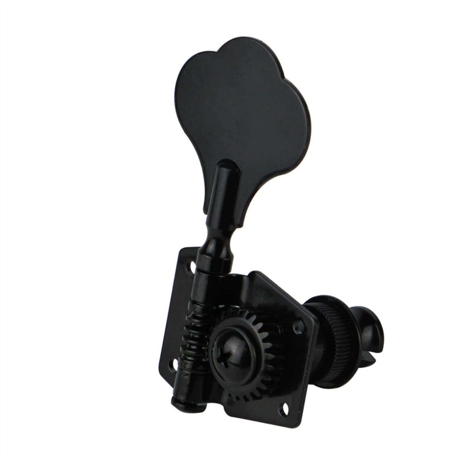 Mécanique Guitare Clés 4pcs Open Bass Machine Heads Tuners 4R Cordes Tuning Keys Pegs Black Electric Bass Parts