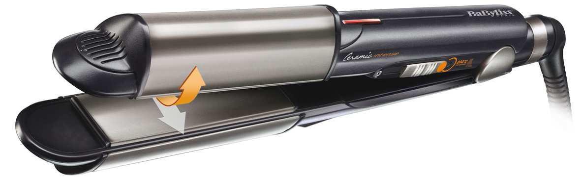 Babyliss Fer à Cheveux St 270 E - Céramique - Rond - Unique - 230°C - Redressage et Bouclé