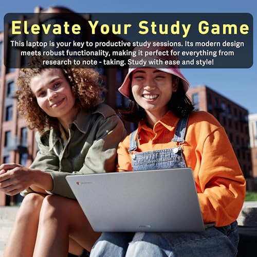 Image of ASUS Chromebook CX 14 inch FHD Touchscreen Laptop, Intel Celeron N4500, 8GB LPDDR4X, 288GB Storage (128GB eMMC+160GB Docking Station Set), Intel UHD Graphics, HD Camera, WiFi 6, Chrome OS, Pure Gray