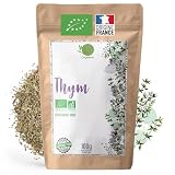 ORIGEENS THYM BIO Origine France 100g | Feuilles de Thym séché pour Tisane contre la toux et pour la Cuisine | TISANE Thym Bio