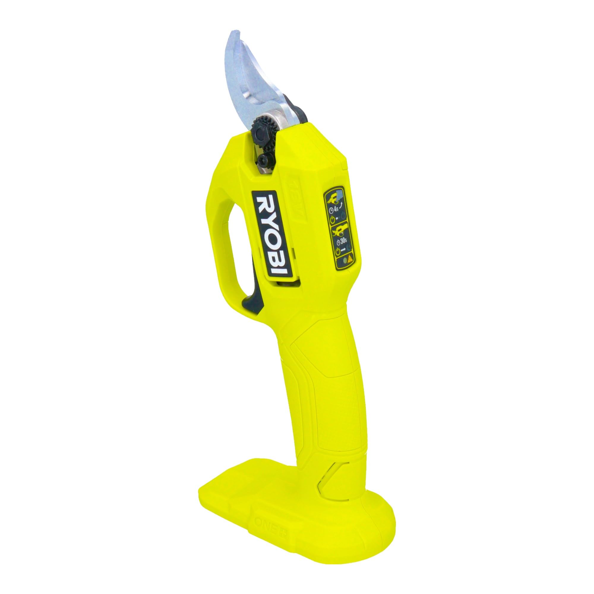 RYOBI 18 V ONE+ Akku-Gartenschere RY18SCA-0 (25 mm Schnittkapazität, 2,5 Sekunden für einen Schnittvorgang, SK5-Stahlklingen, ohne Akku und Ladegerät)