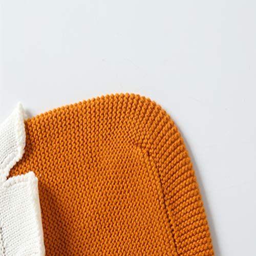 LLmoway Baby Toddler Girl Beanie Winter Knit Hat Soft Cute Cotton Hat with Strap3