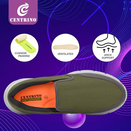 Image of Centrino Men's Sports Shoes | Shoes for Man Stylish | Lightweight Breathable Running Shoes | Cushioned Insole | Comfortable Mesh Walking & Workout Sneakers for Men | Mens Sports Shoes Casual (9229)