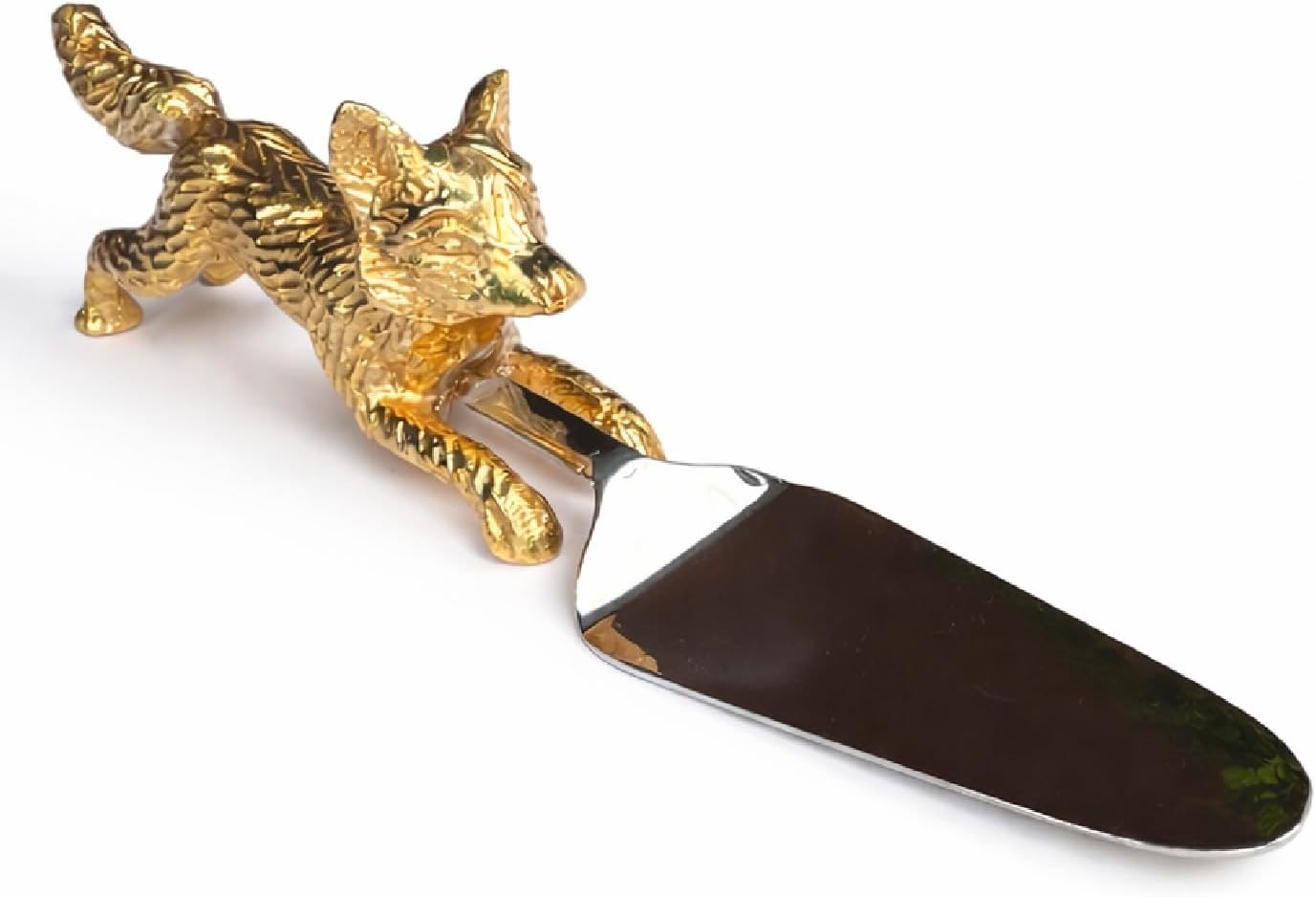 Gilded Fox Gold Dipped Pie and Cake Server