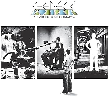 Genesis - The Lamb Lies Down On Broadway por Genesis, capa do álbum
