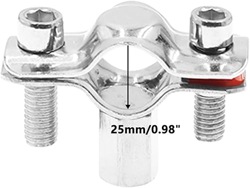 Miniatura 2 de 304 - Soporte de tubo de acero inoxidable 304, soporte de correa de tubo resistente, colgador de tubo de anillo dividido duradero, 4 soportes de
