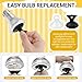 Asofelk 10 Pack GU10 MR16 Light Bulb Suction Cup Removal Tool - Heavy Duty PVC Suction Cup Light Bulb Changer for Halogen LED Mini Bulbs, Track Lights & Range Hoods - 35mm Diameter