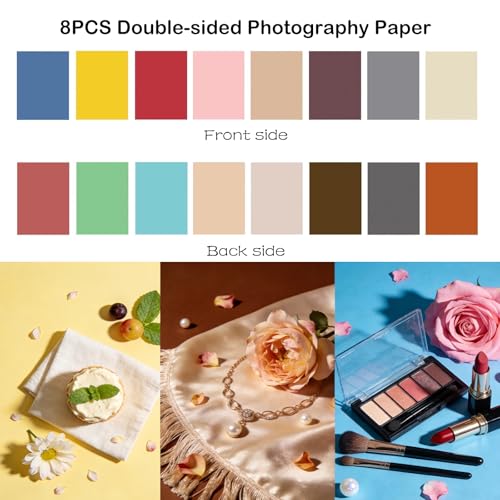 8PCS 16 Patrones Fondos para Fotografía Producto 34x23 in miniatura 3