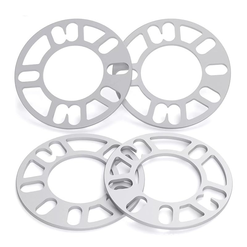Élargisseurs de voie de voiture universels pour pneus et roues, lot de 4 cales multi-entraxes