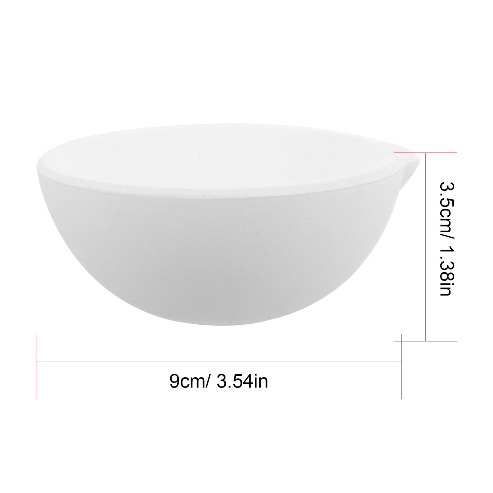 HOODANCOS Quartz Crucibles for Melting Metal Portable Simple and Generous Design