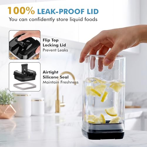 Shazo-Airtight-Food-Storage-Containers-with-Lids-6-PC-BPA-Free-Clear-Plastic-Cereal-Containers-with-Easy-Lock-Lids-for-Kitchen-and-Pantry-Organization-for-Snacks-and-Pasta-12L
