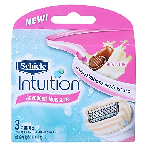 Schick Intuition Advanced Moisture Hydration with Shea Butter 3 Cartridges