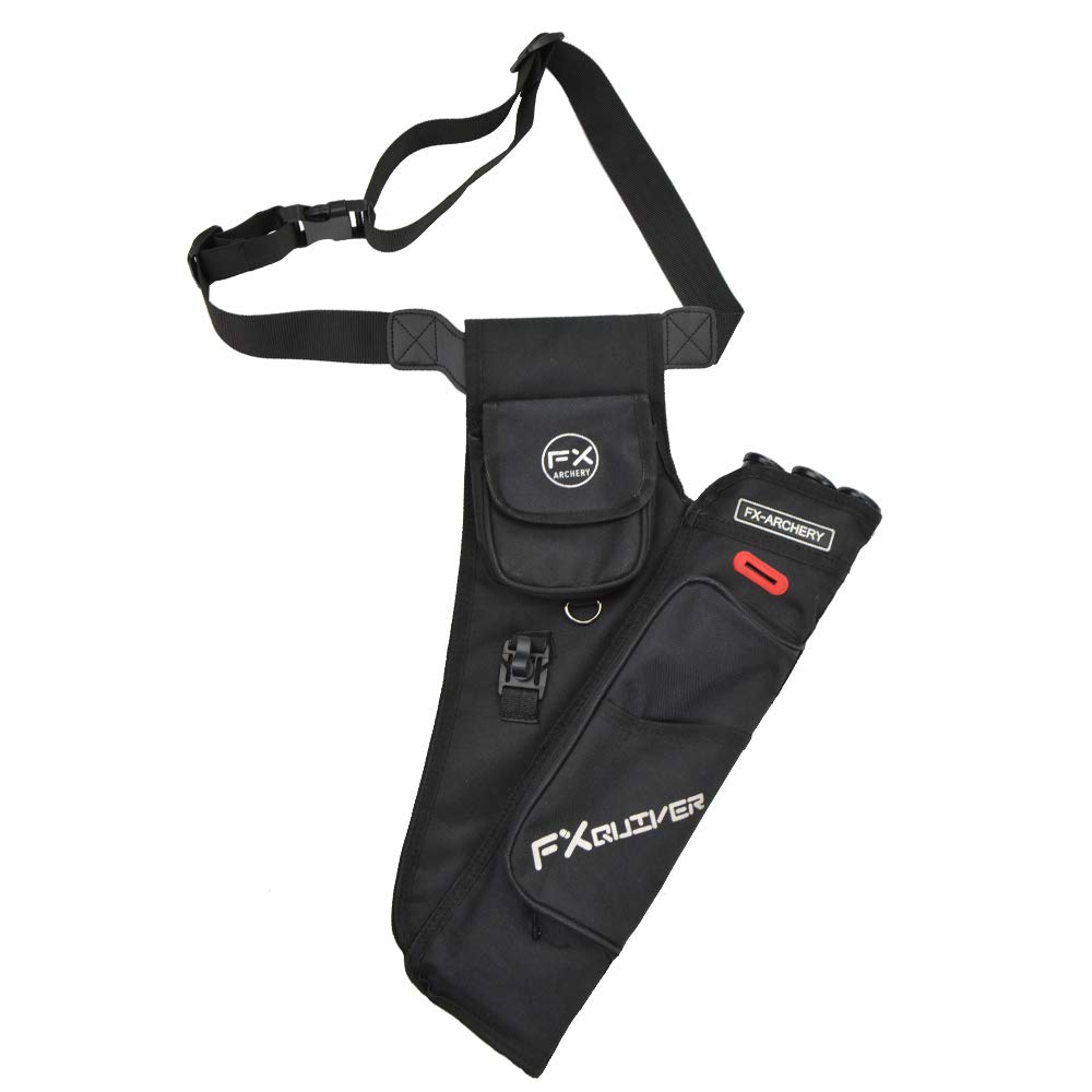 Buy SHARROW Archery Quiver 3 Tubes Arrow Quiver Adjustable Belt Back