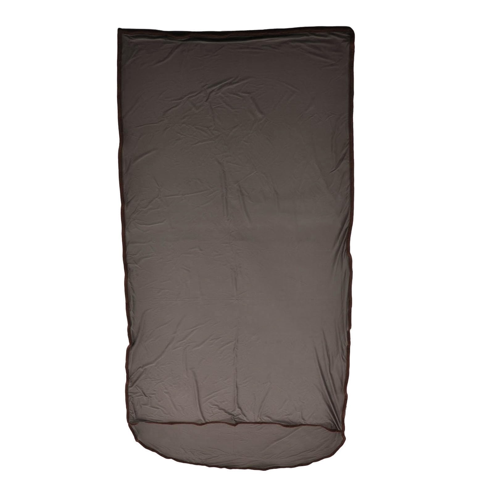 Niiyen Sleeping Bag Liner Sleeping Sack Liner Travel Sheets for Camp Bedding Elastic Sleeping Bag Liner Camping Sleeping Bag for Outdoor Camping (Gray)