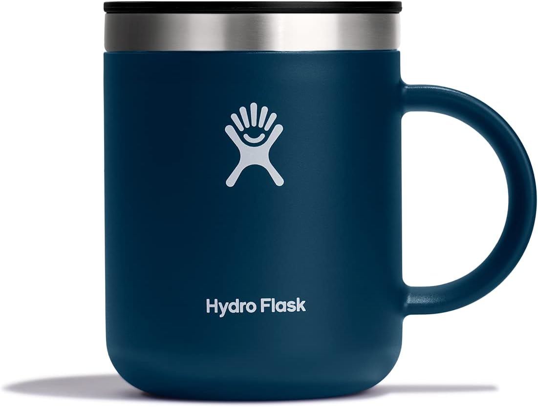Stainless Steel Reusable Mug - Vacuum Insulated, BPA-Free, Non-Toxic