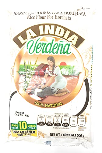 La India Verdea Rice Flour For Horchata 100 Natural #TOP5