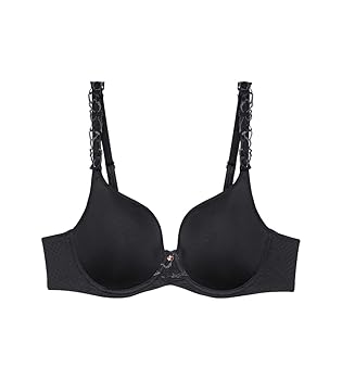 Triumph Wild Azalea Floral WP Women's Bra, Black, 32B at
