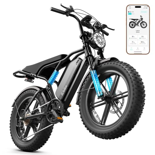 TST Electric Bike for Adults, 1500W Peak Motor, 20' x 4.0' Fat Tire E-Bike, 48V 15Ah Removable...