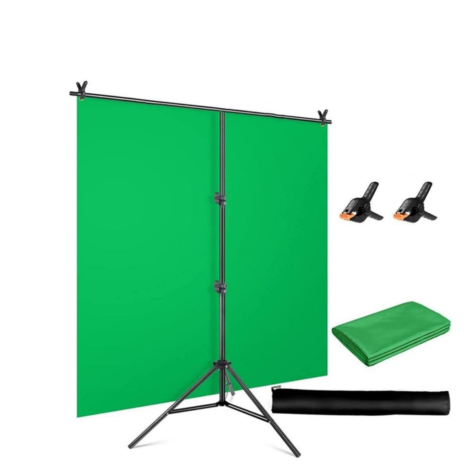 Kit di supporto portatile con cornice regolabile e schermo verde per studio fotografico e produzione video