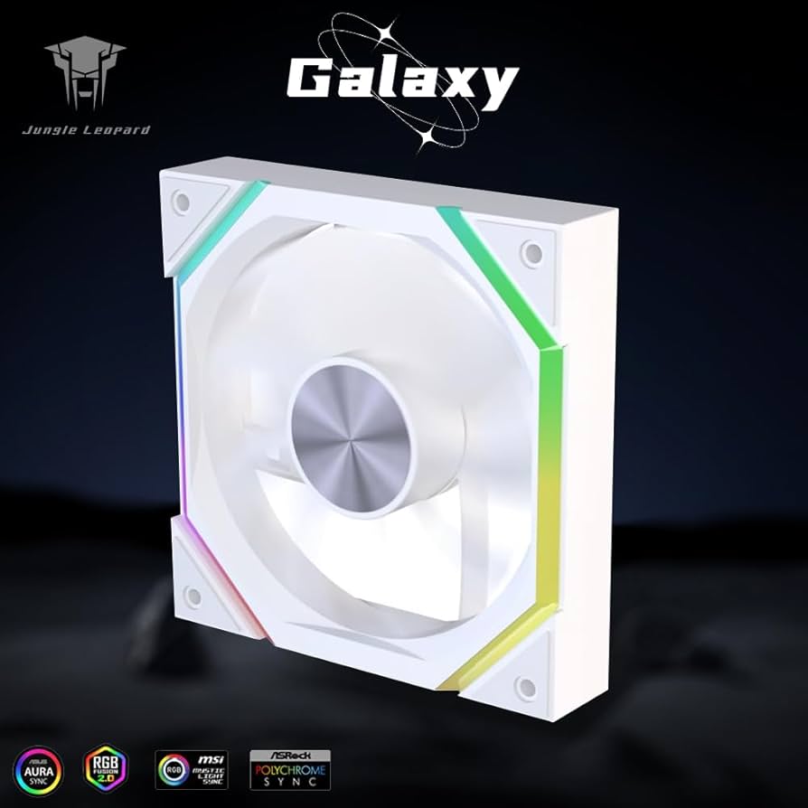 Jungle Leopard Transwarp ARGB ファン ホワイト Amazon.com: ICOLER Jungle Leopard XH 120 White Edition ARGB