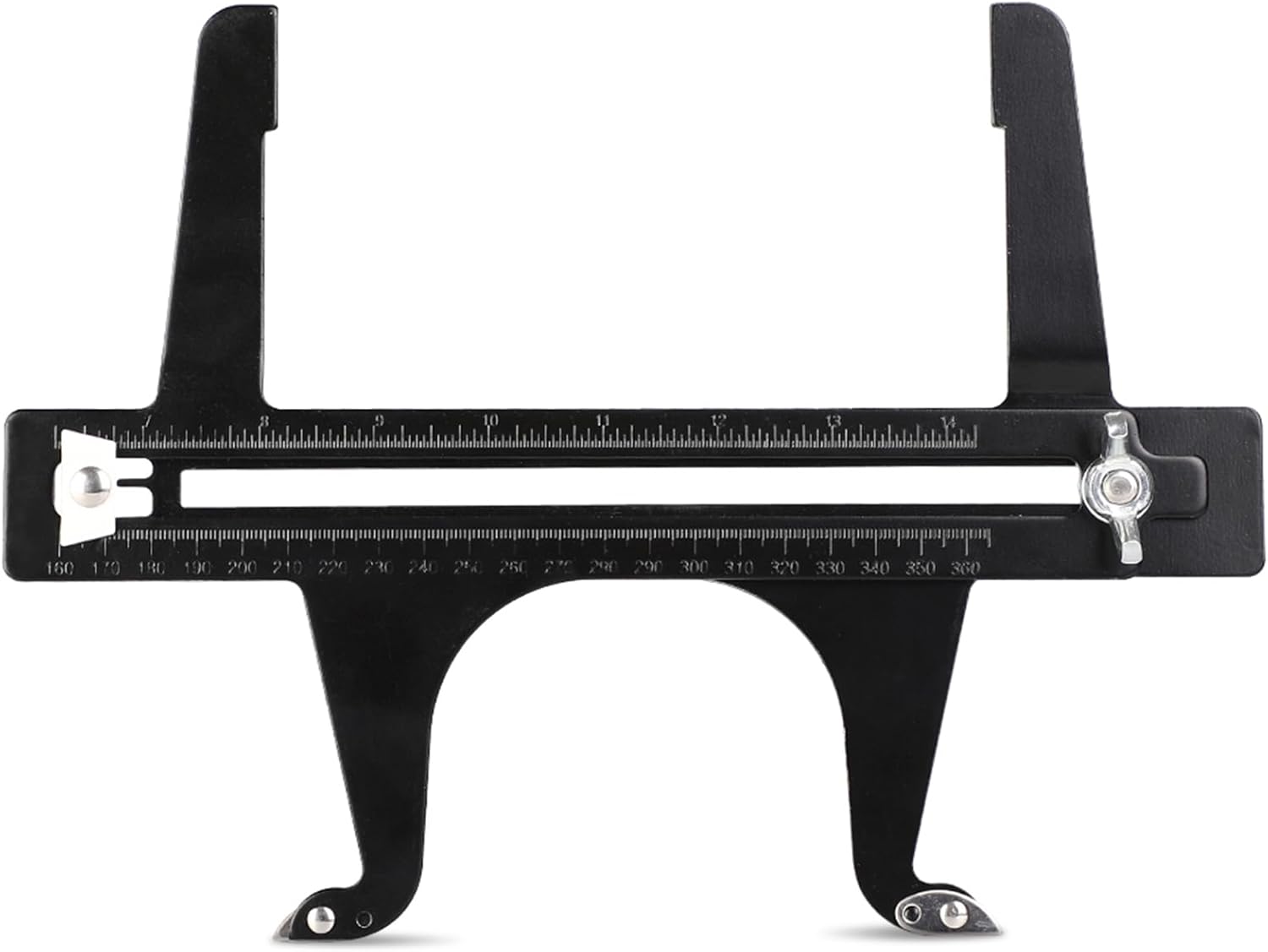 Brake Measuring Tool/Brake Resetting Gauge - Brake Reset Instrument Tool for Rear Drum Brake Lining, Parking, Rotor Reset, Measurement and Adjustment