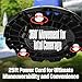 Westinghouse - 1/4 HP Pool Cover Pump, Automatic Submersible Pump with 25ft Power Cord, 1800 GPH Water Removal for Pool, Hot Tubs