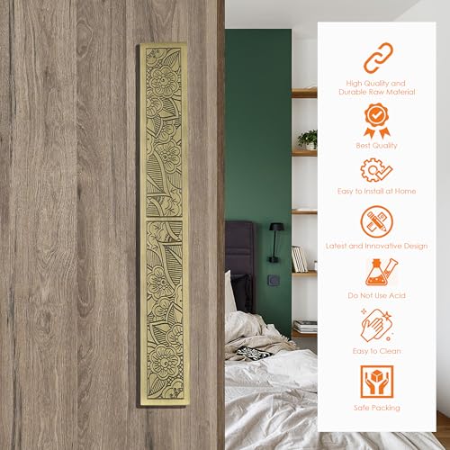 Image of Canvas 12 Inch Main Door Handle, Door Handles for Main Door, Pull Handles for All The Doors of House, Office, Hotels-Pack of 1, Brass Antique