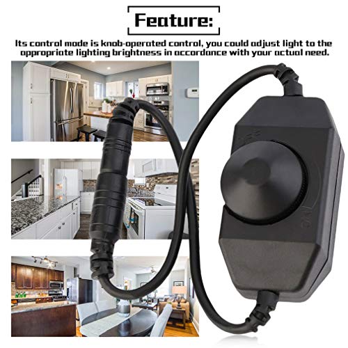 Modulateur LED 12V DC manuel pour régler l'intensité et stopper le scintillement - 2