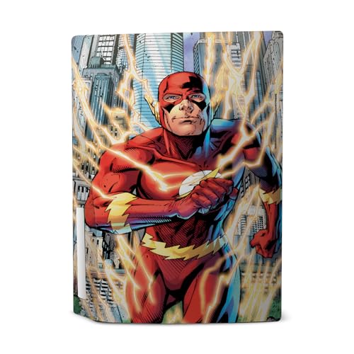 Skin PS5 Flash DC Comics autocollant vinyle pour console Sony Édition Disque - 3