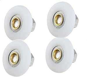 YUANQIAN Lot De 4 Rouleaux De Rechange Pour Porte De Douche