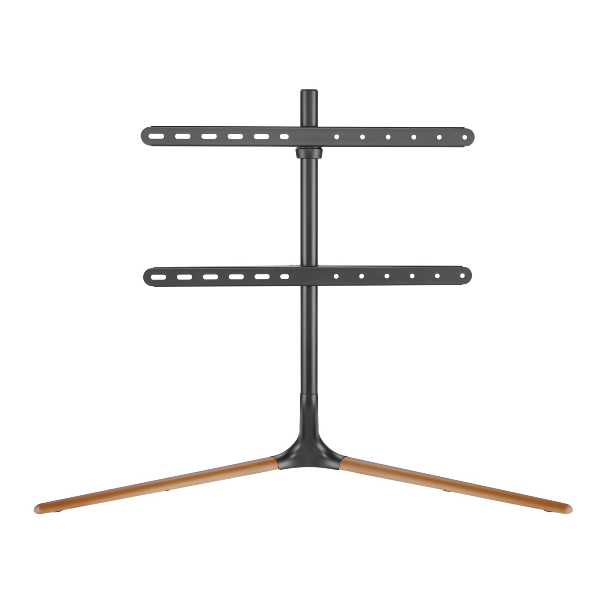 pro.tec Support TV Écrans Jusqu'à 70 Pouces VESA de 200 x 200 à 600 x 400 mm Capacité de Charge 40 kg Pivotant de +70° à -70° Acier Aluminium Hêtre 77 x 97 x 35 cm Noir Effet Bois