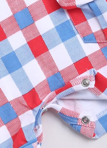 Image of BabyGo Baby Half Sleeve Rompers 100% Cotton Rompers for New Born Baby Boys|Daily Suits for Baby Boys & Girls| 0X3M|GREY-ROYAL|Onesies| Infant Clothes | Pack of 2