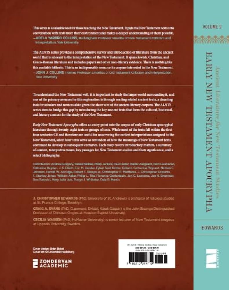 Early New Testament Apocrypha (9) (Ancient Literature for
