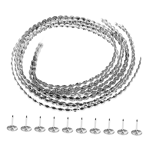 DECHOUS Upholstery Tack Strip Decorative Nails for Furniture Tacks Iron Material Sofa Trim Nailhead Trims