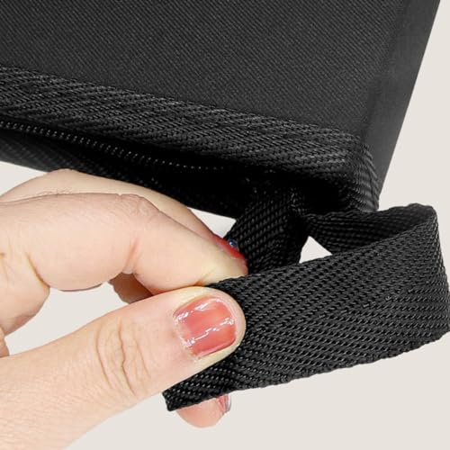Image of 72 Slot Portable Folded Colored Pencil Case Canvas Zippered Large Capacity Pencil Bag Pouch for Watercolor Pencils