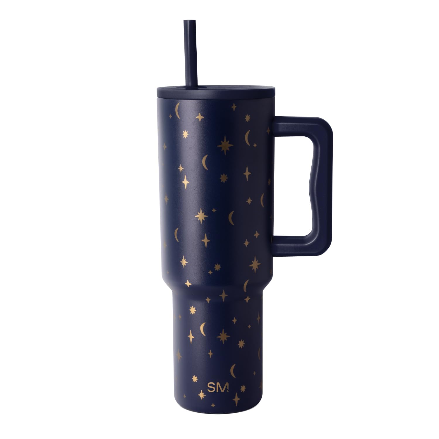 Simple Modern Tumbler with Handle and Straw | 40oz | Stars