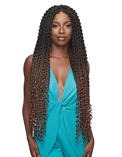 Janet Collection Nala Tress FLOSSI BOX Crochet Braid 30 (1B)