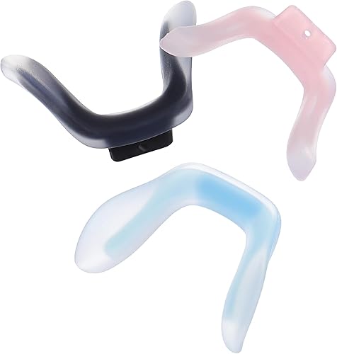 Miniatura 9 de GLEAVI 3 unids almohadillas de gafas de repuesto para gafas puente de gafas en forma de U almohadillas de silicona para gafas de niño almohadilla de