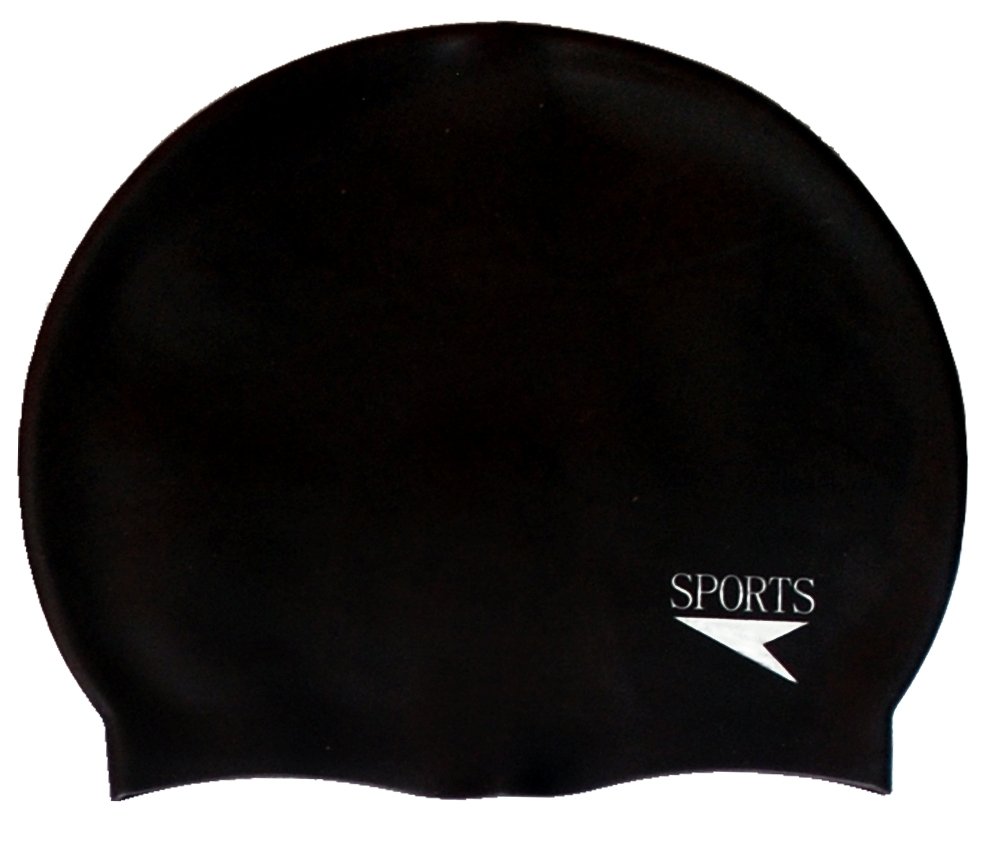 SLYK Silicon Swimming Cap,Unisex - Black (B06XHMQ577) Amazon Price History, Amazon Price Tracker