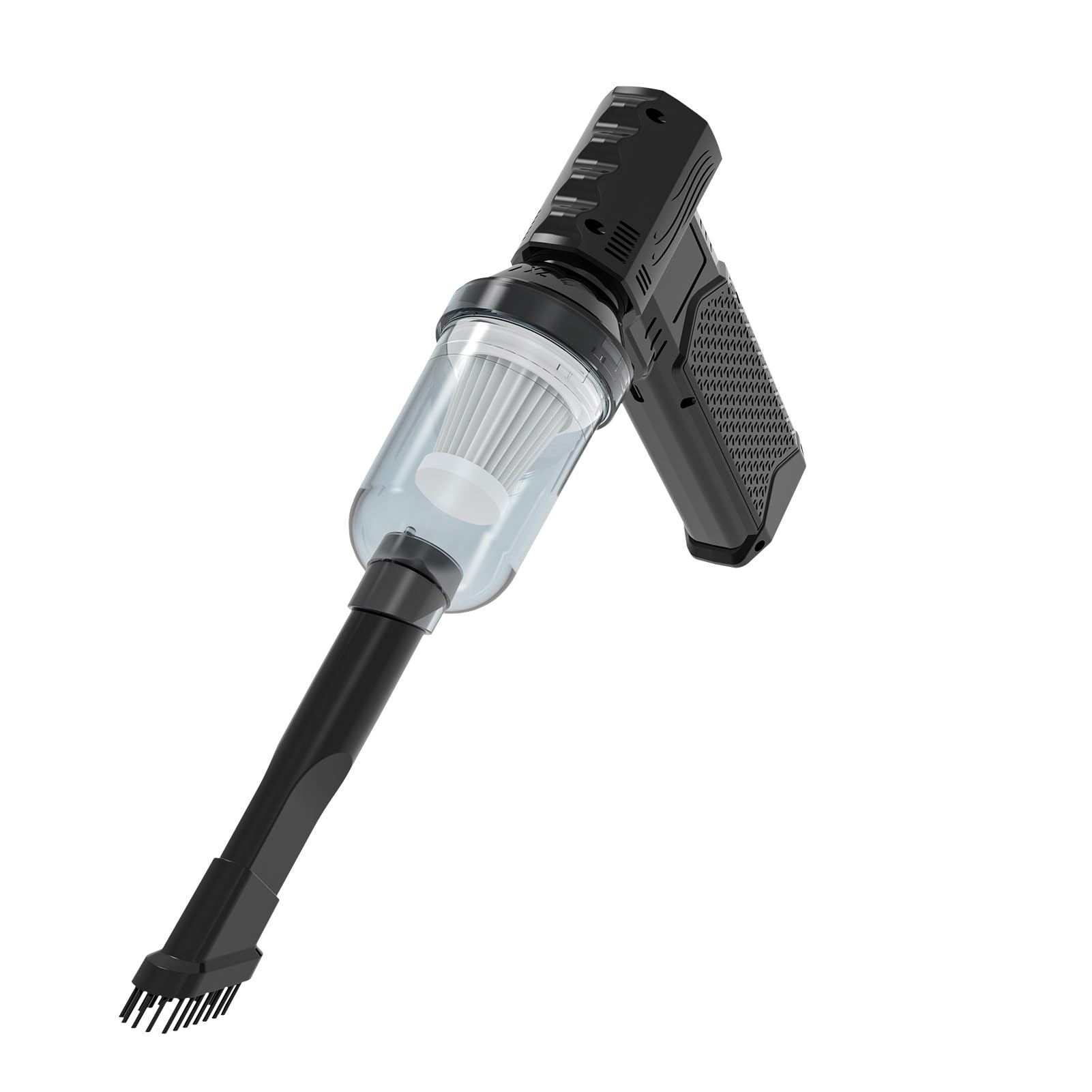 Annadue Soplador Inalámbrico 130000RPM 4 Velocidades (BLACK)