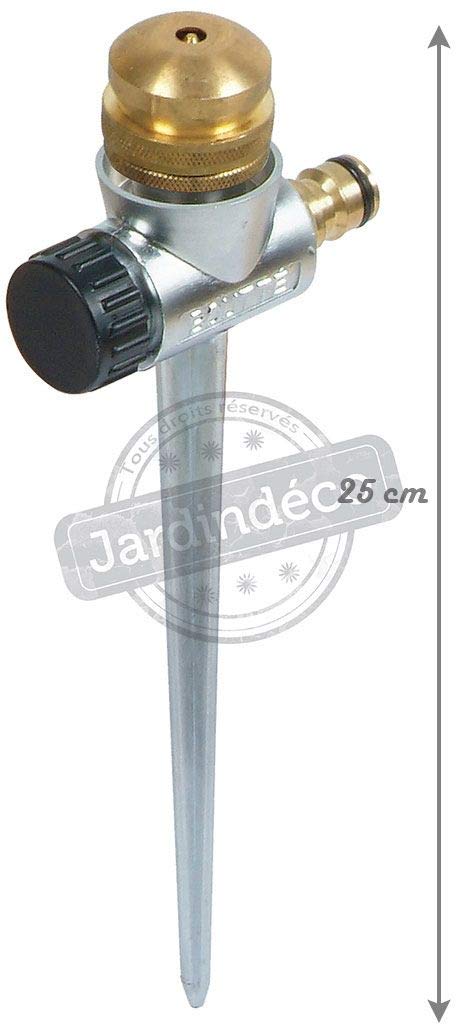 Brumificateur laiton sur piquet metal, Gris| Boutté
