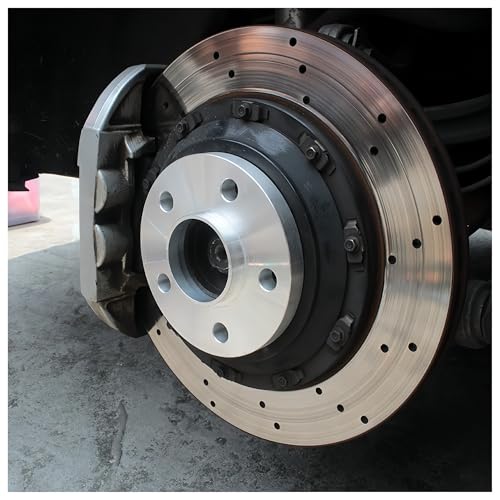 Adaptateurs d'entretoise de roue de précision | Finition noire 10mm pour châssis Porsche - 5